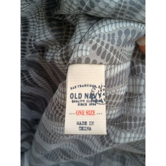 Old Navy Y2K Quilted Pocketbook Black Large Oversized Shoulder Bag Classic - Picture 4 of 9